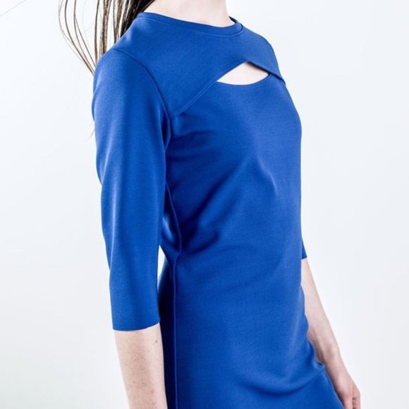 NWOT New Without Tags Blue Dress Bodybag by Jude in Small S - Picture 1 of 6